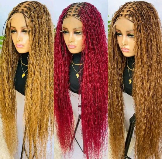 SMALL BOHO KNOTLESS FULL LACE WIG