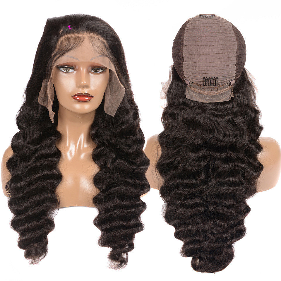 Loose Deep Wave Lace Frontal Wig 13x4