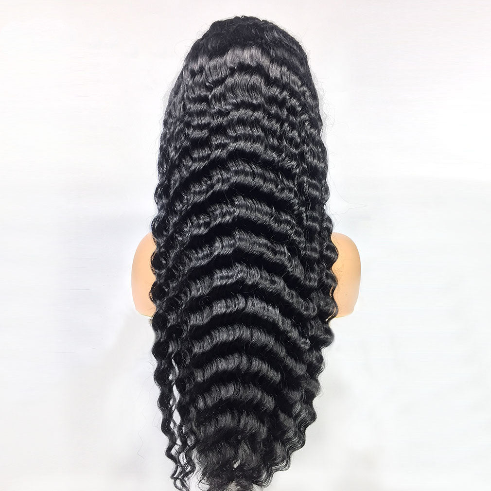 Deep Wave Lace Frontal Wigs 13 4 Front Wigs