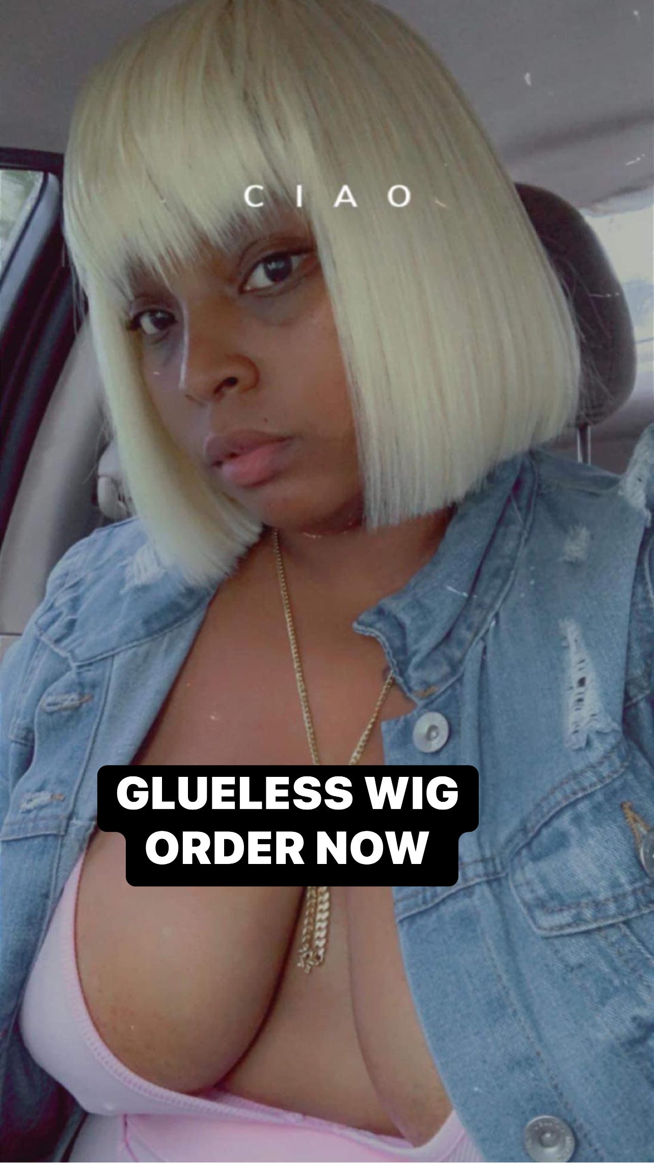 China Bang Bob Glueless Wig